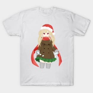 Christmas Anime Girl T-Shirt